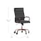 Flash Furniture Black LeatherSoft Roller Wheel Executive Chair GO-2286H-BK-RSGLD-RLB-GG - alternate 8